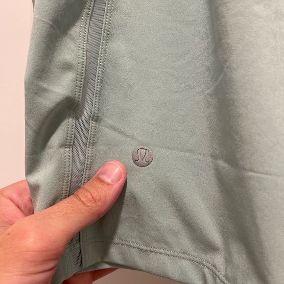 Lululemon Pace Breaker Short Size Small 7” Lined Arctic Green Mint - Picture 7 of 12